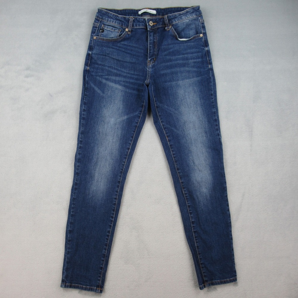 KanCan Skinny Jeans Women 13/30 Blue KC7085CHS Stretch Mid Rise Denim